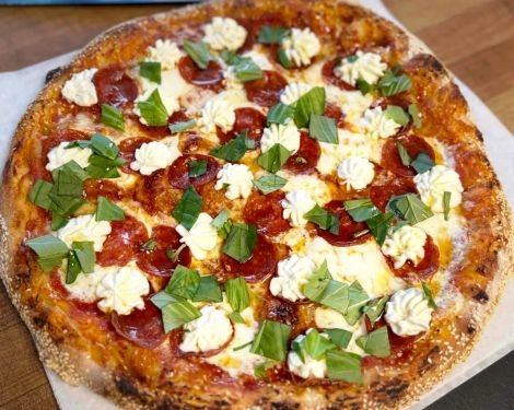 Food at Anthony's Pizzeria