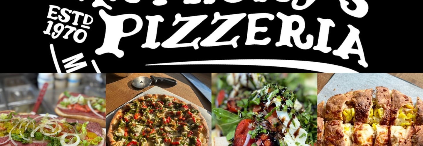 The South Shore Super Slice — 1/8 of a 30-inch brick oven pizza